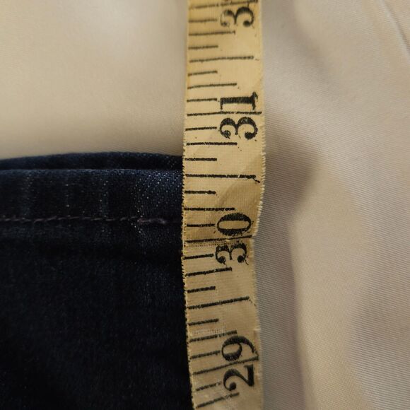 Adriano Goldschmied Womens 30R 33x30 The Stevie Slim Straight Denim Jeans USA - Picture 8 of 8